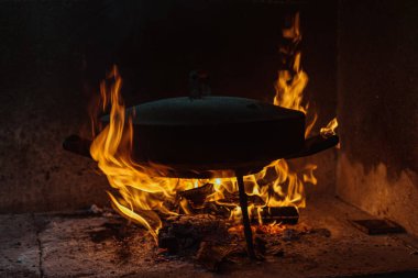 Arjantin gastronomisinin tipik saban diskine yiyecek