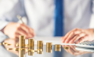 Finans sözleşmesini bankacı ya da sigortacı imzalar. Altın euro paralarının mali tablosu