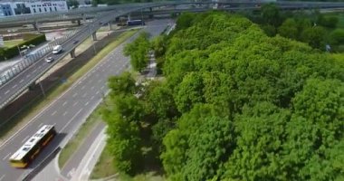 Hava atış. A karayolu üzerinde görünümü