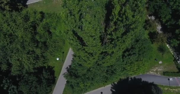 Warschau Polen Aufschlussreicher Blick Auf Die Warschauer Innenstadt — Stockvideo