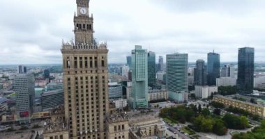 Modern cam gökdelenler Panoraması