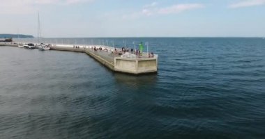 Pier Sopot havadan görünümü
