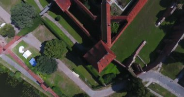 Kale Malbork Cermen düzenin dikey atış