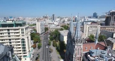 Anteni: Aziz Nikolaos Roma Katolik Katedrali uzak uçan: Kiev, Ukrayna