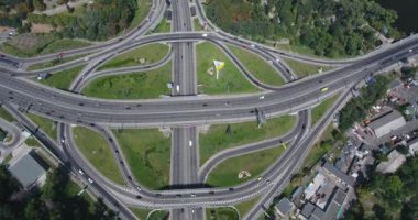 Kiev büyük otoyol kavşağı. Genel İzlenme: Kiev, Ukrayna