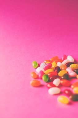 Şeker pembe bir arka plan  