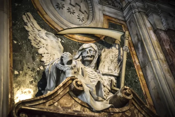 Anjo Morte Escultura Basílica San Pietro Vincoli — Fotografia de Stock