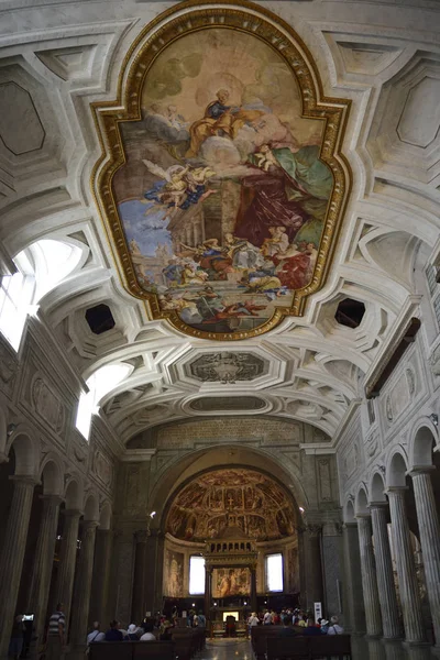 Roma Italia Interior San Pedro Cadenas San Pietro Vincoli — Foto de Stock