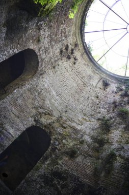 St Patrick's şey, Orvieto, İtalya. Tarihi iyi. Büyük mühendislik iş, 1547 inşa edilmiş. Derinlik 54 metre, genişliği 13 metre... özellikleri spiral merdivenler