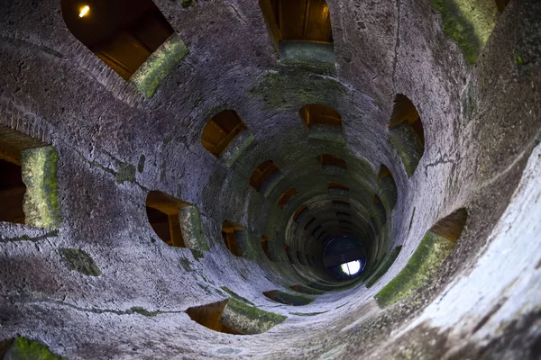 Patrick Well Orvieto Italien Historischer Brunnen Große Technische Arbeit Gebaut — Stockfoto