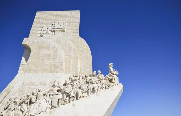 Monumento Los Descubrimientos Nuevas Tierras Lisboa Portugal — Foto de Stock