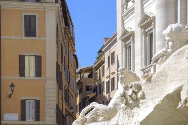 Trevi Çeşmesi, Roma, İtalya barok mimari