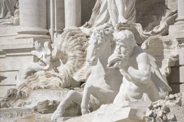 Trevi Çeşmesi, Roma, İtalya barok mimari