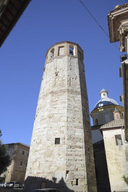 çan kulesinde Amelia, İtalya ile ünlü dodecagonal Kulesi