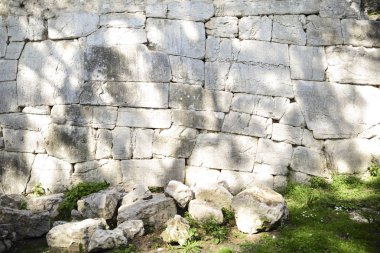 Poligonal duvarları 7 2 yüzyıl M.ö. için inşa. Büyük kayalar birbirleri ile kireç kilitli. Amelia, Umbria