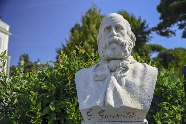 Representación Escultórica Giuseppe Garibaldi General Italiano Condottiero — Foto de Stock