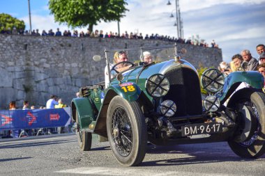 Amelia, İtalya, 2018 olabilir. Mille Miglia (1000 mil), tarihsel v