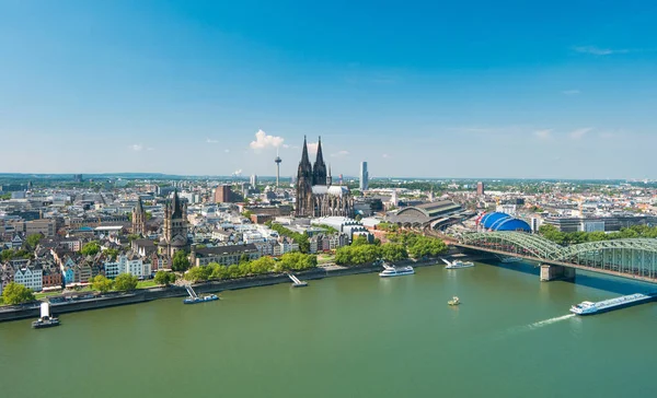 Skyline Der Stadt Köln — Stockfoto