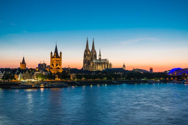 Ciudad Colonia Skyline — Foto de Stock