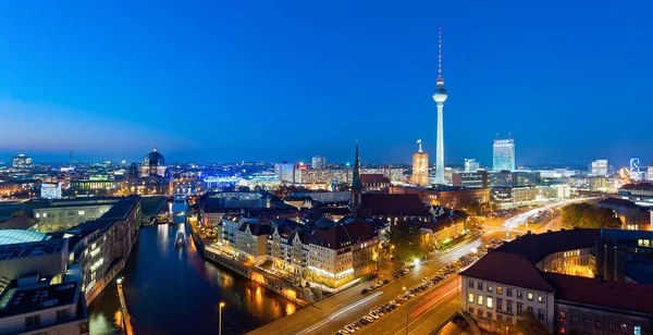 Panorama Berlin Německo — Stock fotografie