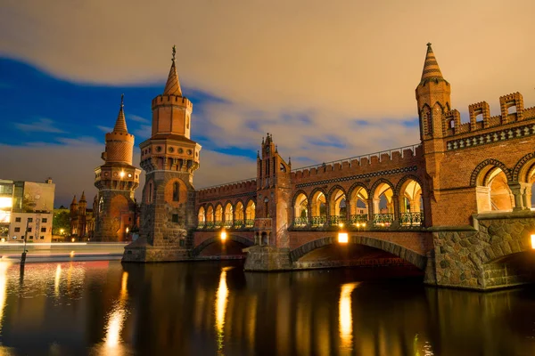 Berlin Kreuzberg Friedrichshain Germania — Foto Stock