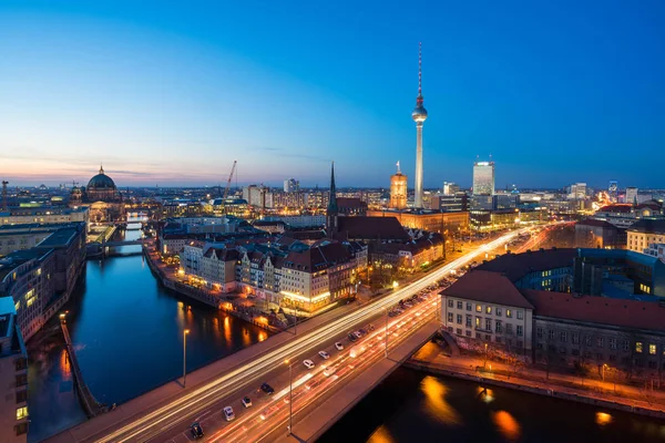 Berlín Kreuzberg Friedrichshain Alemania — Foto de Stock