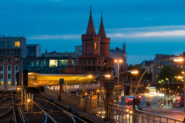 柏林Kreuzberg Friedrichshain德国 — 图库照片