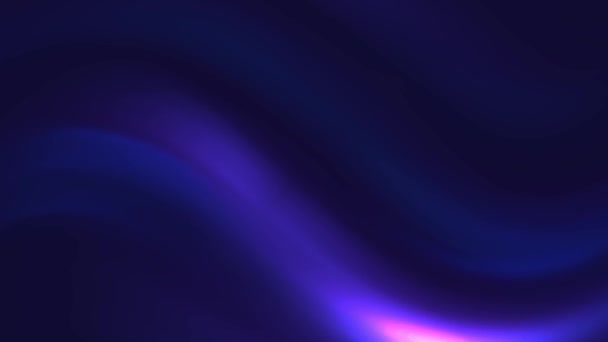 Abstract Dark Blue Smooth Background Animation — Stock Video