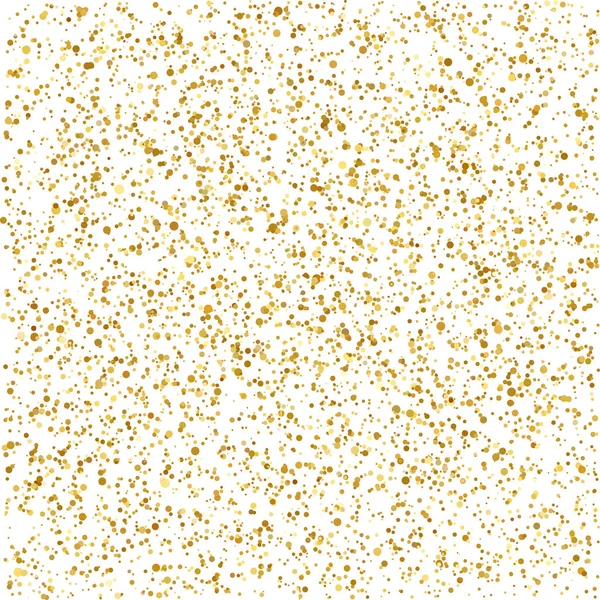Seamless Golden Glitter Festive Texture — Stock Vector