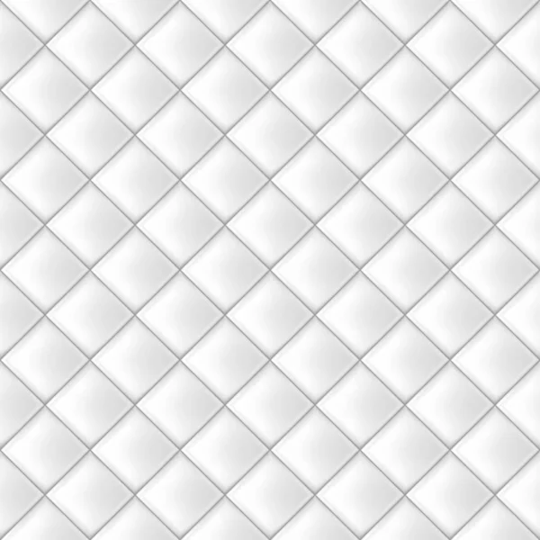 White Seamless Tiles Pattern — Stock Vector