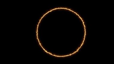 Enerji Neon Parlayan Çerçeve