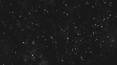 Parçacıklar Bokeh Tozu Soyut Işık Hareketi Sinema Arkaplan Döngüsü