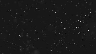 Parçacıklar Bokeh Tozu Soyut Işık Hareketi Sinema Arkaplan Döngüsü