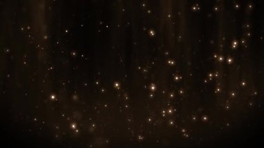 Parçacıklar Bokeh Tozu Soyut Işık Hareketi Sinema Arkaplan Döngüsü