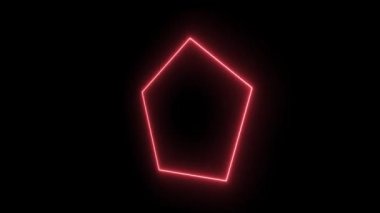 Parlayan Çerçeve Şekil Tasarım Elementi Bozulma Efektleri