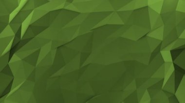 Low Poly Üçgensel Arkaplan. Kristaller Çokgen Kusursuz Döngü Hareketi GrafikleriName.