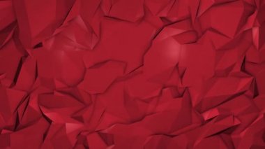 Low Poly Üçgensel Arkaplan. Kristaller Çokgen Kusursuz Döngü Hareketi GrafikleriName.