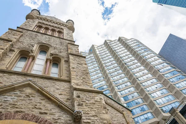 Toronto Canadá Agosto 2015 Vista Urbana Arranha Céus Toronto Durante — Fotografia de Stock