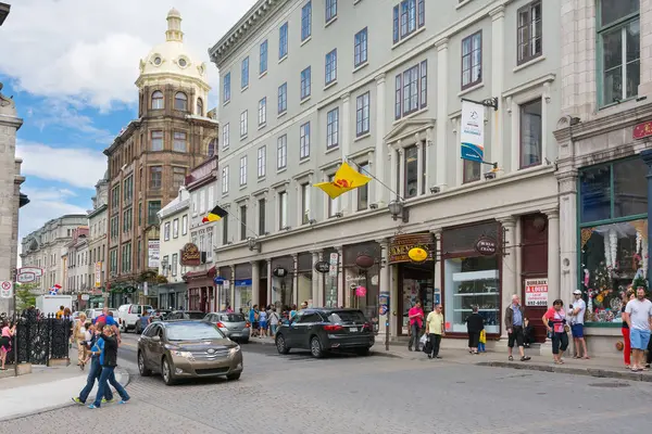 Passeio na cidade de Quebec — Fotografia de Stock