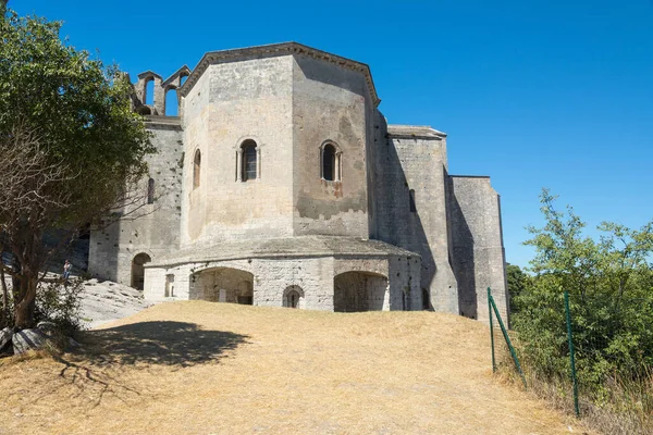 Montmajour França Agosto 2016 Abadia São Pedro Montmajour Grande Mosteiro — Fotografia de Stock