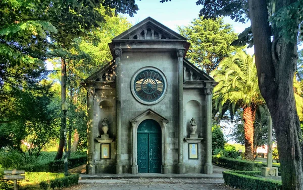 Igreja Luterana Cristal Palace Gardens Porto Portugal — Fotografia de Stock