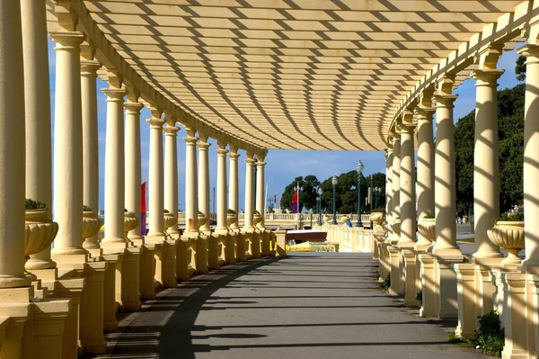 Kıyı yolu Pergola Foz adlı ile yapmak Douro, Oporto, Portekiz
