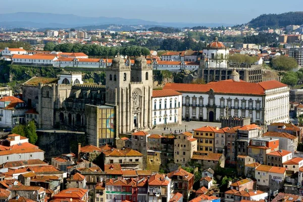 Vista Panorámica Oporto Portugal — Foto de Stock