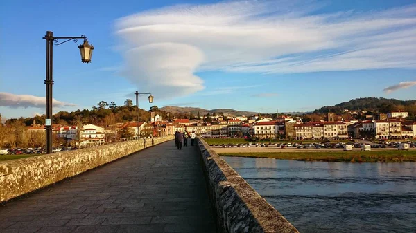 Medieval Bridge Ponte Lima Portugal — Stock Photo, Image