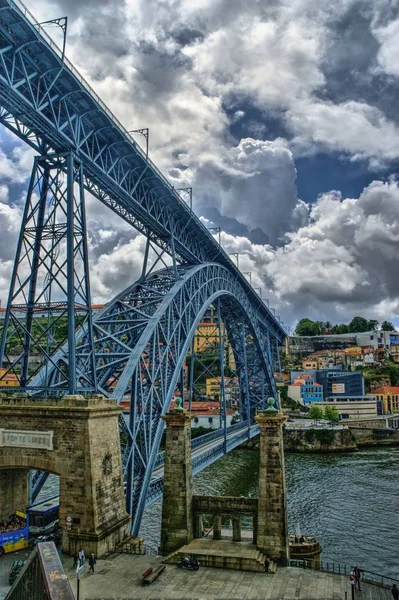 Bridge Luis Porto Portugal – stockfoto