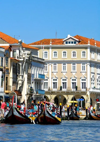 Typische Boten Aveiro Portugal — Stockfoto