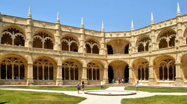 Cloister Jeronimos Manastırı Lizbon, Portekiz