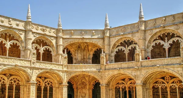 Cloister Jeronimos Monastery Lisbon Portugal — Stock Photo, Image