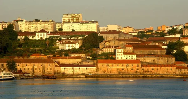Výhledem Řeku Douro Porto Portugalsko — Stock fotografie
