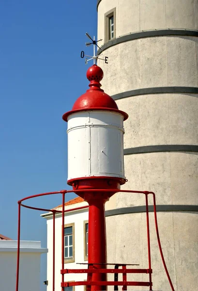 Wszystko Boa Nova Lighthouse Mieście Matosinhos Portugalia — Zdjęcie stockowe